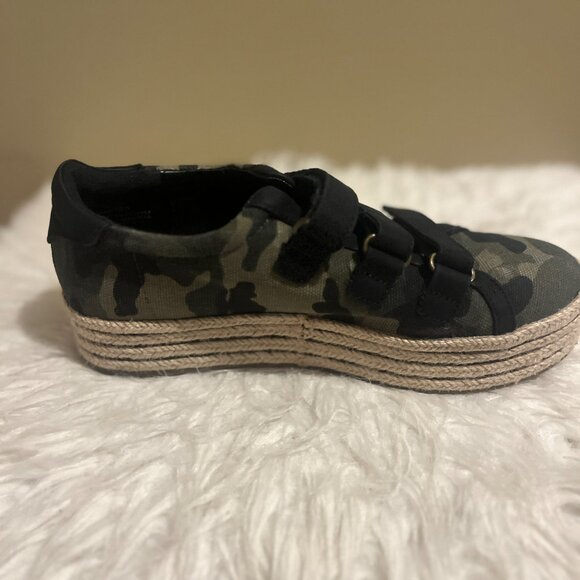 Mix No 6 army fatigue platform sneakers - Picture 5 of 8
